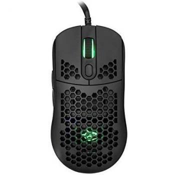 White Shark Galahad, 72g, Gaming Maus, Schwarz, Kabelgebunden