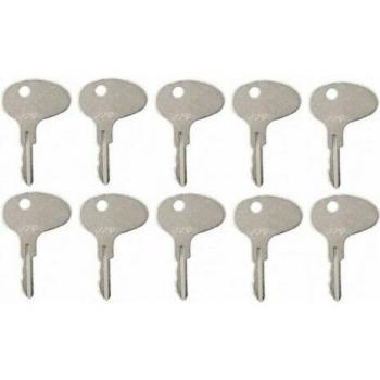 Ensemble clé de contact 12343 – 10 pièces pour machines lourdes