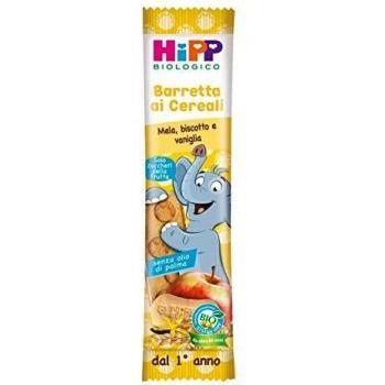 Hipp bio barretta ai cereali mela/biscotto/vaniglia 20 g