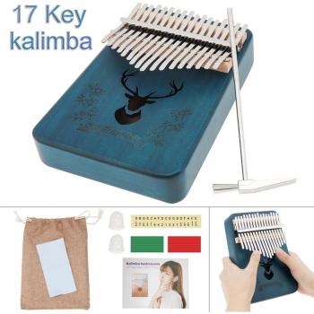 Piano de pulgar con bolsa de almacenamiento
