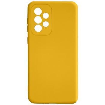 Coque Soft-touch Fine Jaune pour Samsung Galaxy A33 5G
