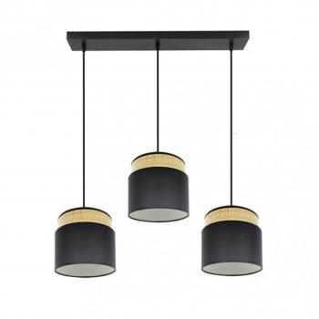 Lampada Lineare Kandy 3 Luci Natura – Akunadecor