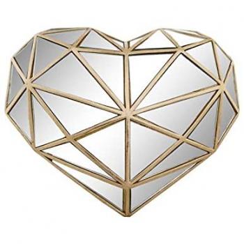 Figurine Décorative DKD Home Decor Coeur 26 x 5 x 21 cm