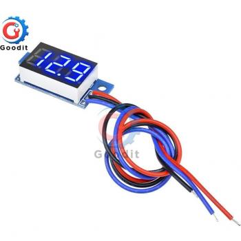 Panel de Medición de Voltaje Mini LED