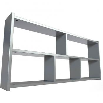 Letto a Soppalco: Scaffale ABC Meubles 200 cm (Grigio)