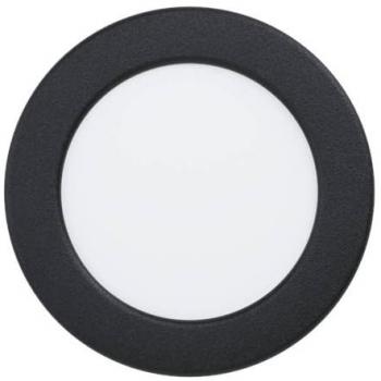 EGLO Fueva 6‑Z Smart Recessed LED Lamp – Black, 12 cm Ø