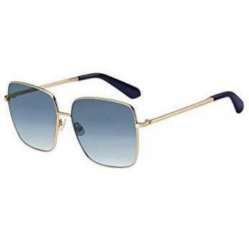 Kate Spade Fenton 60mm Yellow Rose Gold/Blue Shaded Sunglasses