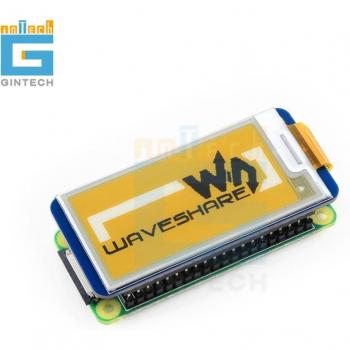 2.13-inch E-Paper HAT for Raspberry Pi (Yellow, Black, White)