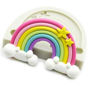 Rainbow Cloud Chocolate Mold