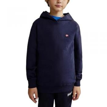 Sudadera negra Napapijri K Balis H con capucha para niño