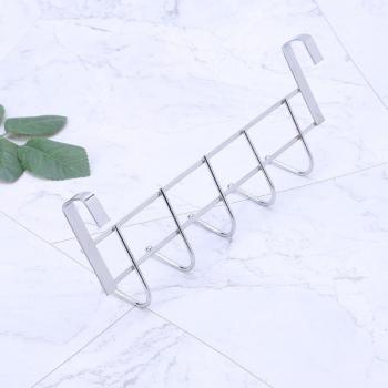 5 Hook Over Door Coat Rack