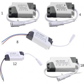 LED Transformer AC 85-265V 1-3W/4-7W/8-12W/12-18W/18-25W