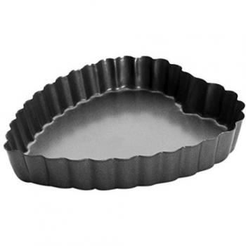 Moule à Tartes Dentelés Cœur Moka 10 cm Ibili