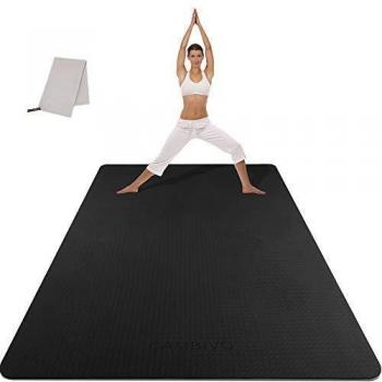 CAMBIVO Mat de Gimnasio, Pilates y Yoga 122 cm Ancho