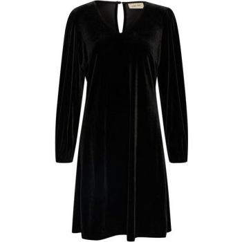 Velvet Noir Short Dress