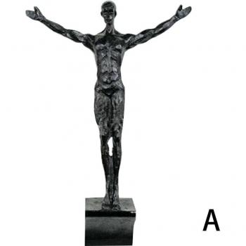 Hängende Kletterer Statue