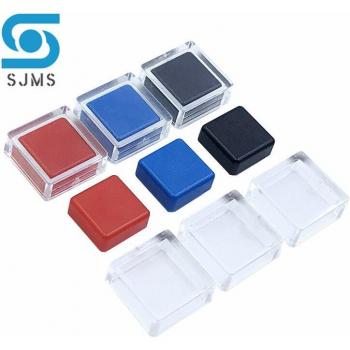 A66 50Pcs Square Tactile Switch Button Caps