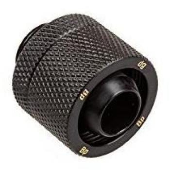 Bitspower 1/4 → 16 mm Carbon Black Interface (BP-CBCPF-CC3V3)