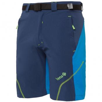 Short Homme IZAS Moritz Moon/Blue River/Vert Clair M