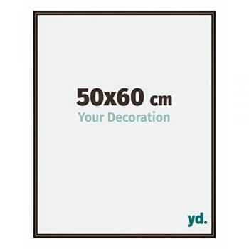 Cadre Photo Murale 50x60 cm Structure Noyer