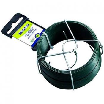 Legature per giardinaggio filo metallico plastificato verde 50mt