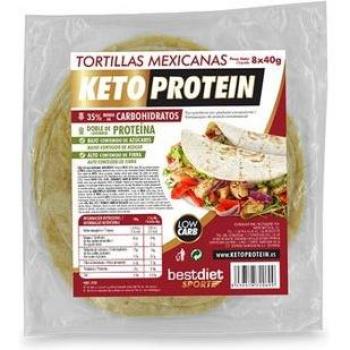 Proteína Keto en Tortilla Mexicanas 8 Uds