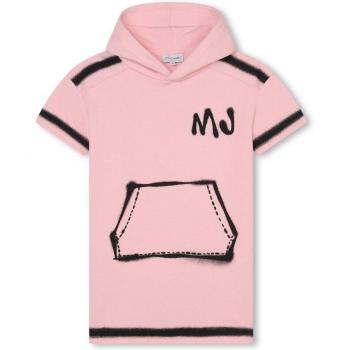 Robe à capuche FILLE 14A 100% coton Rose Marc Jacobs