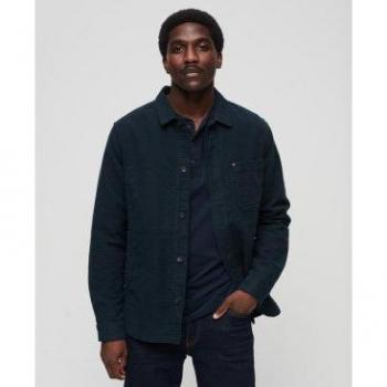 Camicia Moleskine Overshirt Superdry Eclipse Navy L