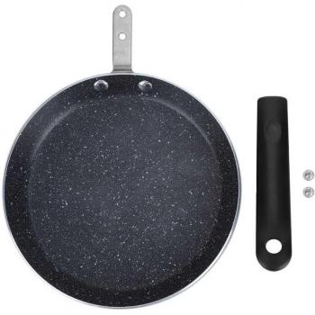 Poêle en Aluminium pour Cuisiner Steak et Omelette