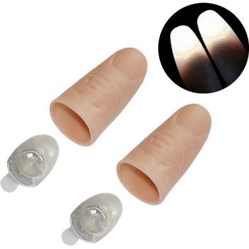 Luz de dedos mágica, 2 unidades