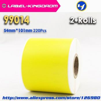Etiquetas Genéricas Amarillas Dymo 99014 – Compatible LabelWriter 450 Turbo