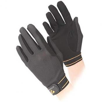 Shires Stratos Junior Riding Gloves – Black / L
