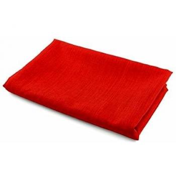 Tovaglia in PVC-Poliestere Galileo Casa Solid Rosso