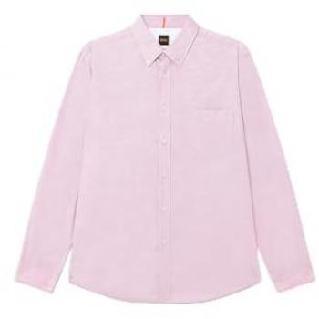 Rickert Camicia Boss Maniche Lunghe L Viola