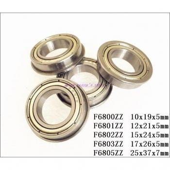 F6803ZZ Flange Thin Wall Deep Groove Ball Bearing