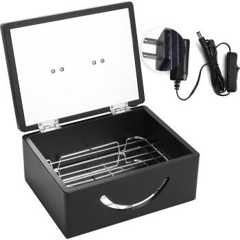 Boîte de rangement et nettoyage UV LED 2 en 1 12W