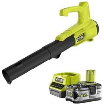 Pack RYOBI Souffleur 18V Turbo jet RY18BLA-0 avec Batterie 5.0Ah et Chargeur rapide RC18120-150