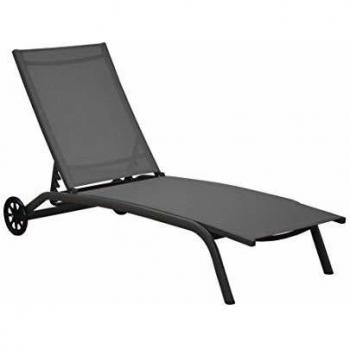 Lot de 2 chaises de jardin Célio