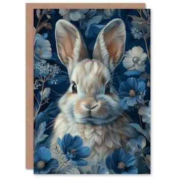 Bunny Bloom Birthday Greeting