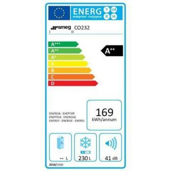 Smeg CO232 Baúl Congelador 230L A++ Blanco