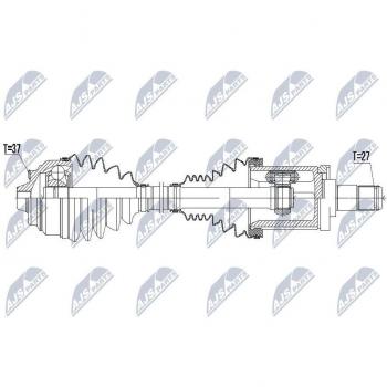 Eje de transmisión NTY NPW-BM-055