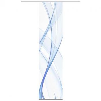 Schiebegardine PACOLIA, Wellenmotiv, 260x60 cm, Polyester