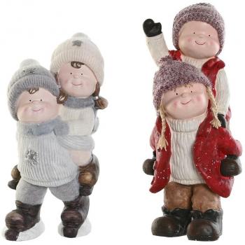 Decorazioni di Natale DKD Home Decor per bambini: 2 set multicolore 18,5 x 22 x 51 cm