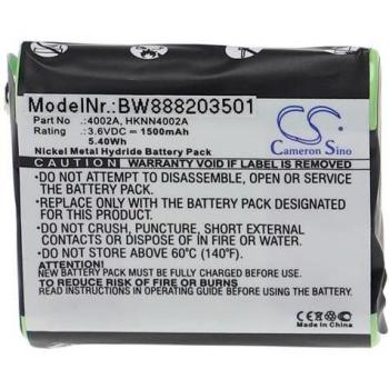 Batteria VHBW 1500 mAh 3,6 V – Per KEM‑ML36100 e Radio MC225R