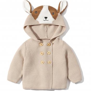 Lustige Kapuzenjacke für Babys im Frühling und Herbst