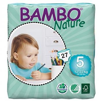 Junior Bambo Nature Eco‑Windeln (12–22 kg)