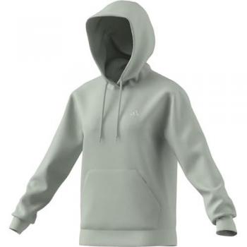 Sudadera con Capucha Adidas Essentials Mujer Logo Pequeño Verde Linaza M
