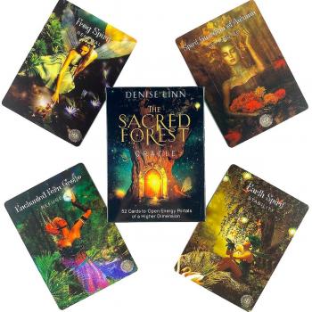 Jeu de cartes divinatoires La Forêt Sacrée