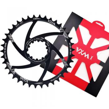 VXM GXP Crankset with 3MM Offset and Chainrings 34T/36T/38T/40T