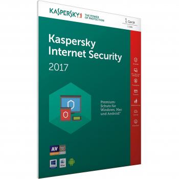 Kaspersky IS 2017 – Ein Gerät, 12 Monate, PC/Mac/Android (Herunterladen)